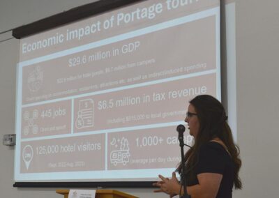 2024 MB Communities in Bloom (MBCIB) Provincial Conference - Portage la Prairie tourism presentation by Kellie Verwey