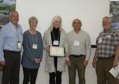 2024 MB Communities in Bloom (MBCIB) Provincial Conference - Warren, Manitoba CIB members with MB CIB award judges