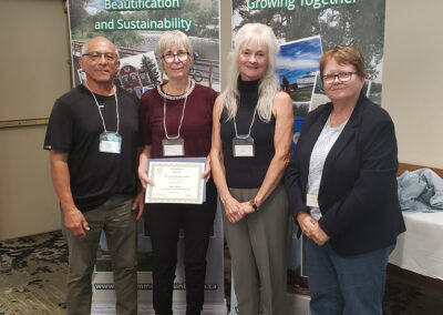 Warren CIB receiving Award